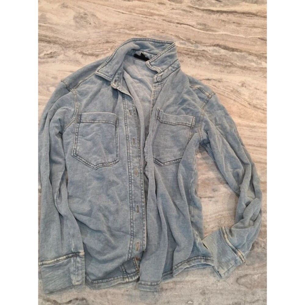 Jane + Delancey Light Wash Denim Jacket – Size S